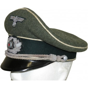 Geb.Jäg.Rgt. 297 officer - Heer Infanterie officers visor cap. Espenlaub militaria