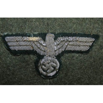 Geb.Jäg.Rgt. 297 officier - casquette visière de Heer officier Infanterie. Espenlaub militaria
