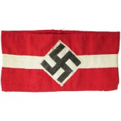 Die Armbinde eines Mitglieds der Hitlerjugend oder des BDM