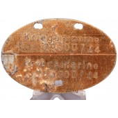 Kriegsmarine ID tag. The 1944 year