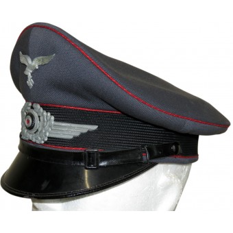 Luftwaffe flakartillery antiaérien chapeau de pare-soleil de sous-officier. Espenlaub militaria
