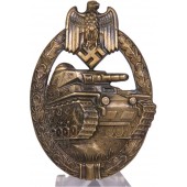 Panzerkampfabzeichen in brons - Steinhauer & Lück