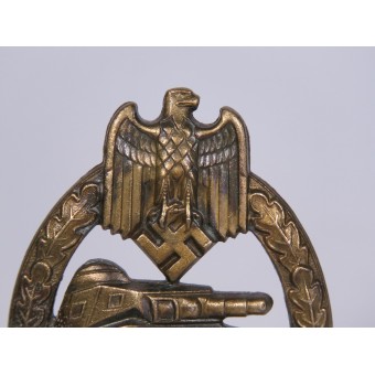 Panzerkampfabzeichen en bronze - Steinhauer & Lück. Espenlaub militaria