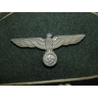 WW2 tyska Wehrmacht Heer visor hatt för värvade grader i infanteriet. Espenlaub militaria