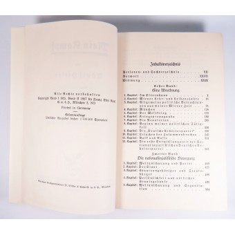 Mein Kampf van Adolf Hitler. 1934. Bijbel van het Derde Rijk.. Espenlaub militaria
