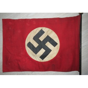 La bandiera con la svastica nazionale del Terzo Reich 1933-1945. Espenlaub militaria