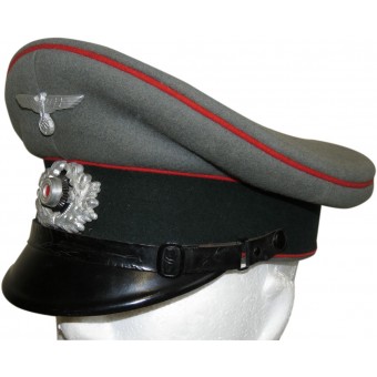 Wehrmacht Heer tykistö NCOS Visiir -hattu. Sotaa edeltävä kysymys. Espenlaub militaria