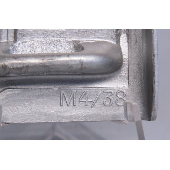 Fibbia NSDStB in alluminio M4/38 - Richard Sieper. Espenlaub militaria