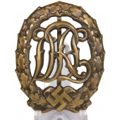 Distintivo sportivo del Terzo Reich DRL, bronzo, Wernstein