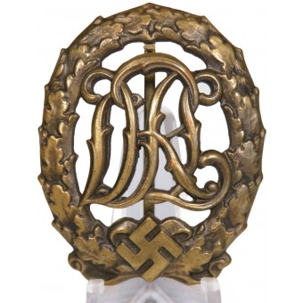 3rd Reich DRL Sports Badge, Bronze, Wernstein. Espenlaub militaria