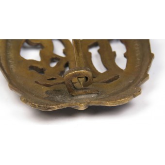 3rd Reich DRL Sports Badge, Bronze, Wernstein. Espenlaub militaria