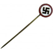 En miniatyr av ett märke för NSDAP-sympatisörer. 10 mm