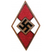 Insignia de un miembro de las Juventudes Hitlerianas M1 / 72 RZM - Fritz Zimmermann