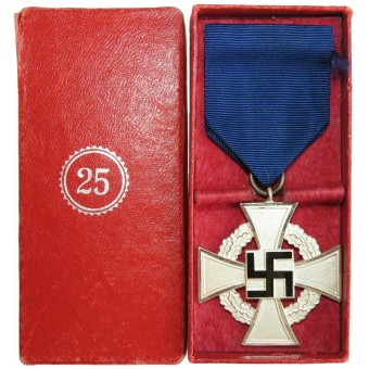 Cross for civil service in Reich for 25 years. Espenlaub militaria