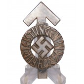 HJ - Leistungsabzeichen. HJ Proficiency Badge in Silver B type, marked RZM M 1/63 Steinhauer & Lück