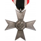 Croce KVK II 1939 senza spade. Zinco. Produttore sconosciuto