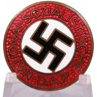 Badge membership n.s.d.a.p M1 / ​​137 Richard Simm & Söhne. Espenlaub militaria