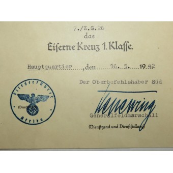 Oberfeldwebel Julius Baumann med dokument och utmärkelser - Geschwader Horst Wessel. Espenlaub militaria