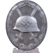 Distintivo di ferita 1939. Moritz Hausch A.G. Pforzheim. Grado d'argento
