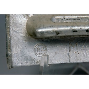Hitler Youth Aluminum Buckle M4 / 44 - Paul Cramer & CO. Espenlaub militaria