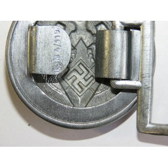 Boucle du dirigeant de la jeunesse Hitler M4 / 119 Eugen Schmiedhäusler. Espenlaub militaria