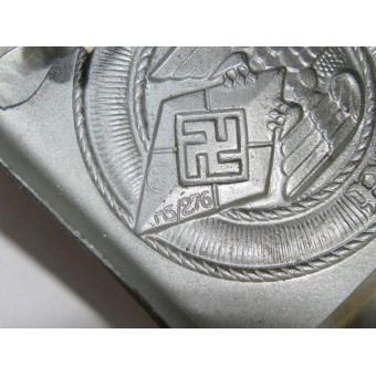 Fibbia in acciaio della Gioventù Hitleriana M4/115 Klein & Quenzer. Zecca.. Espenlaub militaria