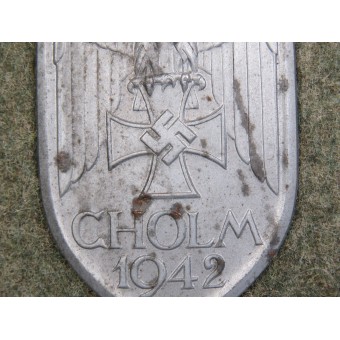 Escudo de manga de CHOLM 1942. Variante M corta. Espenlaub militaria