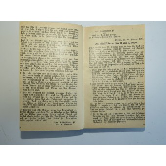 1943 Waffen-SS soldater fickkalender. Espenlaub militaria