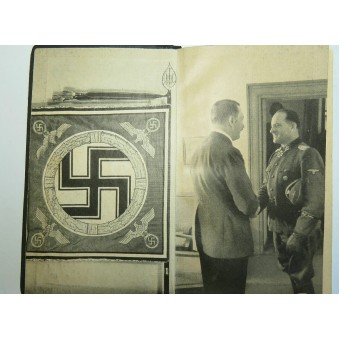 1943 Calendrier de poche des soldats de la Waffen-SS. Espenlaub militaria