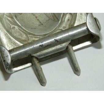Una fibbia in alluminio con aquila a coda di rondine della Luftwaffe. Espenlaub militaria