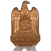 3. valtakunnan 1933 NSDAP:n kokousmerkki Nürnbergissä