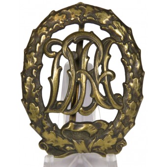 DRA-Abzeichen en bronze. H.Wernstein Jena. Espenlaub militaria