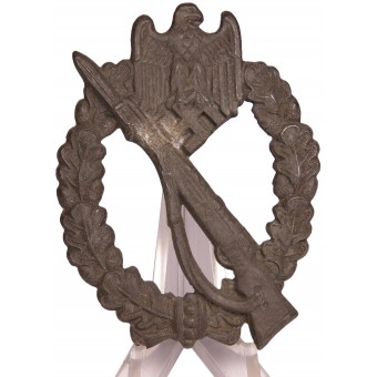 Infanteriesturmabzeichen in Silber R.S- Rudolf Souva. Espenlaub militaria