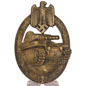 Panzerkampfabzeichen in bronzo, Hermann Aurich