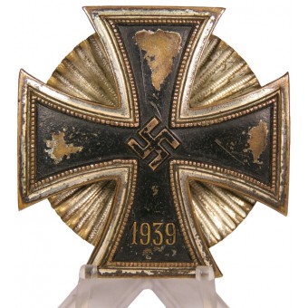 Croix de fer Schinkel EK I 1939 - vis à coquille dOtto Schickle. Espenlaub militaria