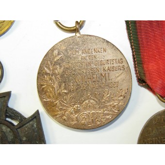 Keisarillisen Saksan 7 mitalin ja palkinnon sarja. Espenlaub militaria