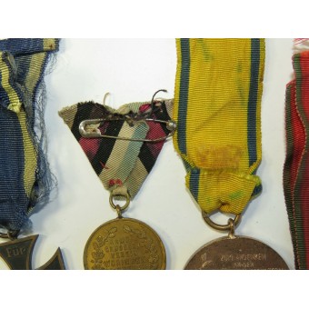 Lote de 7 medallas y condecoraciones de la Alemania Imperial. Espenlaub militaria