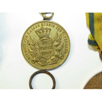 Set di 7 medaglie e riconoscimenti della Germania imperiale. Espenlaub militaria