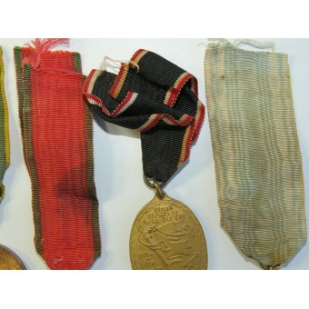 Ensemble de 7 médailles et récompenses de lAllemagne impériale. Espenlaub militaria