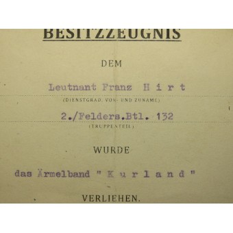 Set onderscheidingen voor een Wehrmacht Infanterie Luitenant. Krim, Wolchow, Kurland. Zeldzaam. Espenlaub militaria