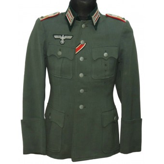 Lieutenant du 22e régiment dartillerie de la Wehrmacht Feldluse. Espenlaub militaria