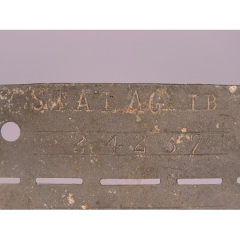 Личный жетон военнопленного из Шталаг-1Б/Stalag I B. Espenlaub militaria
