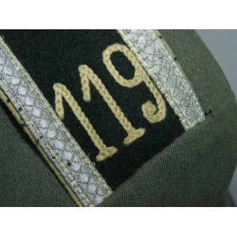 Waffenrock av Unteroffizier från 119th Inf Rgt med Erkennungsmarke. Espenlaub militaria