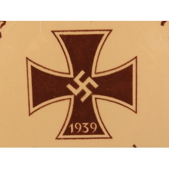 Targa commemorativa da parete della 79ª Divisione di fanteria della Wehrmacht. Espenlaub militaria