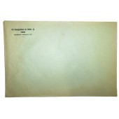 Enveloppe van de welzijnsdienst van de Waffen SS in de bezette gebieden van Ostland