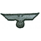 Waffenrock ou aigle de poitrine des officiers de la Wehrmacht à fil plat