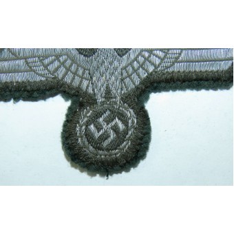 Waffenrock of Wehrmacht borst adelaar met platte draden. Espenlaub militaria