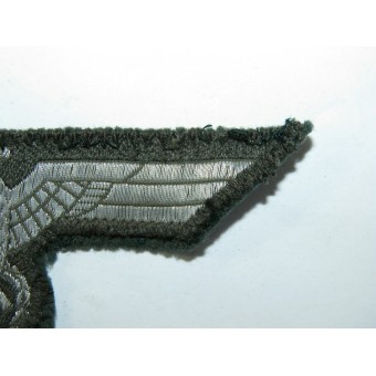 Waffenrock o águila pectoral de la Wehrmacht de alambre plano para oficiales. Espenlaub militaria