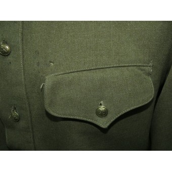 Ginnasterka di lana, modello 1943. Realizzata in lana canadese della Prima Guerra Mondiale. Espenlaub militaria