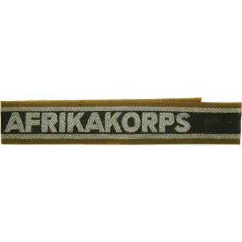 AfrikaKorps DAK cufftitle. Espenlaub militaria